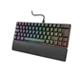 uRage Gaming-Keyboard Exodus 760 Mechanical Mini, Rote Switches, SW, QWERTZ DE