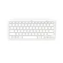 Hama 00125135 Bluetooth®-Tastatur KEY4ALL X510  Silber/Weiß QWERTZ