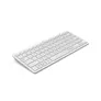 Hama 00125135 Bluetooth®-Tastatur KEY4ALL X510  Silber/Weiß QWERTZ
