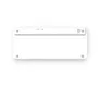 Hama 00125135 Bluetooth®-Tastatur KEY4ALL X510  Silber/Weiß QWERTZ