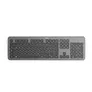Hama 00182611 Tastatur KW-700, kabellos Anthrazit/Schwarz QWERTZ DE