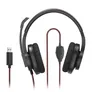 Hama 00139937 PC-Office-Headset HS-USB400 V2 Stereo schwarz
