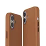 Vonmählen Like Leather Case für iPhone 16 Plus braun