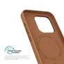 Vonmählen Like Leather Case für iPhone 16 Pro Max braun