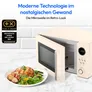 Medion MD15000 Retro Mikrowelle Solo beige 800W 20L