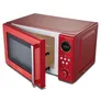 Medion MD15000 Retro Mikrowelle Solo rot 800W 20L