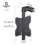 Hama 00118654 TV-Deckenhalterung, 117 cm (46"), Schwarz