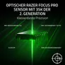 RAZER Basilisk V3 Pro 35K Schwarz - Voll anpassbare kabellose ergonomische Gaming-Maus