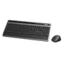 Hama 00182686 Multi-Device-Tastatur-/Maus-Set "KMW-600 Plus", Schwarz/Anthrazit,QWERTZ DE