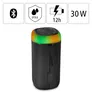 Hama 00188228 Bluetooth®-Lautsprecher "Shine 2.0", LED, spritzwassergeschützt, 30W, Schwarz