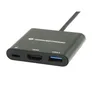 Conceptronic DONN01B Multifunktionaler 3-in-1 USB Adapter, HDMI, USB 3.0, USB PD