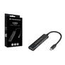 Conceptronic HUBBIES12B 4-Port USB 3.2 Gen 1 Hub, USB-C-Anschluss