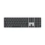 Apple Magic Keyboard mit Touch ID und Ziffernblock Schwarz MXK83D/ADEMO