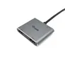 EQUIP 133484 USB-C 4-in-1 Dual-HDMI-Adapter, USB 3.0, 100W USB PD
