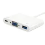 EQUIP 133462 USB-C auf VGA (HD15), USB-A, 60W USB PD Adapter