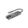 EQUIP 133489 USB-C 5-in-1-Multifunktionsadapter, HDMI , Gigabit LAN, USB 3.2 GEN1, 100W USB PD