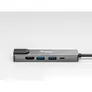 EQUIP 133489 USB-C 5-in-1-Multifunktionsadapter, HDMI , Gigabit LAN, USB 3.2 GEN1, 100W USB PD
