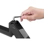 EQUIP 650134 17"-27" Neig-/schwenkbare Verdreifachenmonitorhalter