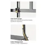 EQUIP 650608 37"-80" Hochleistungs-TV-Wagen