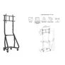 EQUIP 650608 37"-80" Hochleistungs-TV-Wagen