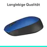 Logitech M171 Kabellose Maus Blau