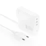 4Smarts Ladegerät GaN Flex Pro 140W 3 USB-C weiß
