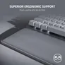 RAZER Pro Type Ultra Tastatur kabelgebunden / kabellos, Weiß