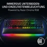 RAZER BlackWidow V4 Pro, Schwarz, Klickender Mechanischer Switch (Green), SCHNELLFEUER-Trigger-Modus, Razer Snap-Tap (Anpassbare Eingabe-Priorität)