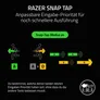 RAZER BlackWidow V4 Pro, Schwarz, Klickender Mechanischer Switch (Green), SCHNELLFEUER-Trigger-Modus, Razer Snap-Tap (Anpassbare Eingabe-Priorität)