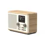 Pure Classic H4 Digitalradio Cotten White/Oak EU/UK