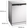 Siemens SN23EW03ME iQ300 Geschirrspüler 60cm Standgerät EEK:B