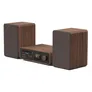 Pure Classic Stereo Coffee Black/Walnut EU/UK
