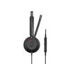 EPOS IMPACT 760T Stereo-Headset - MS-Teams-Version, USB-C/-A inkl. Inline-Controller, BrainAdapt™-Technologie, EPOS AI™, Ideal für Call Centers