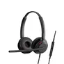 EPOS IMPACT 760 Stereo-Headset - UC-Version, USB-C/-A inkl. Inline-Controller, BrainAdapt™-Technologie, EPOS AI™, Ideal für Call Centers