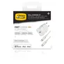 OtterBox EU Wall Charger 20W PD USB-C + Lightning/USB-C Kabel 1m Weiß