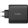 OtterBox EU Wall Charger 100W GaN 2X USB-C/ 2x USB-A PD Schwarz