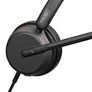 EPOS IMPACT 430 Mono-Headset - UC-Version, USB-C/-A, EPOS ActiveGard®-Technologie, Einseitiges Busylight, Lift-to-Mute Funktion, Stummschalt-LED am Mikrofon