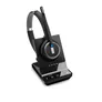 EPOS IMPACT SDW 5066 Stereo-DECT-Headset - UC-Version, Bluetooth (BTD 800 Adapter), EPOS ActiveGard®-Technologie, Triple-Konnektivität, Noice Cancelling, Multi-Connect, inkl. Basisstation