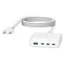 TUCANO GaN Tischladegerät 100W USB-C PD Weiß