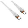 TUCANO Kabel USB-C/ USB-C 60W PD 1,5m Weiß