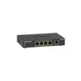 NETGEAR PoE Switch 5 Port Gigabit Ethernet LAN Switch PoE+ mit 4 Port bei 63 W (GS305P), Desktop- oder Wandbefestigung