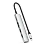 Satechi USB-C 6-in-1 Slim Multiport Adapter Silber