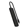 Satechi USB-C 7-in-1 Slim Multiport Adapter mit Ethernet Schwarz