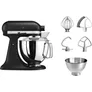 KitchenAid ARTISAN 5KSM175PSEBK Küchenmaschine 300W 4,8L Gusseisen schwarz