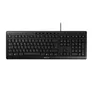 Cherry STREAM KEYBOARD 2019 USB-A, Schwarz - Kabelgebundene Tastatur