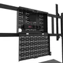 Neomounts FL50-575BL1 mobiler Bodenständer für 65-110" Bildschirme - Schwarz
