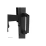 Neomounts FL50-575BL1 mobiler Bodenständer für 65-110" Bildschirme - Schwarz