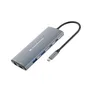 Conceptronic 10-in-1 USB-C 3.2 Gen 1 Adapter - 100W PD, HDMI, 2x USB-C, 3x USB-A, Gbit Ethernet, TF/MicroSD