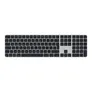 Apple Magic Keyboard mit Touch ID und Ziffernblock Schwarz MXK83Z/A engl. International Layout