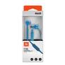 JBL T110 blau - In Ear-Kopfhörer mit Mikrofon